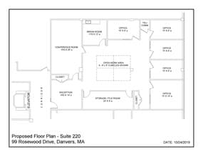 99 Rosewood Dr, Danvers, MA for lease Interior Photo- Image 1 of 1