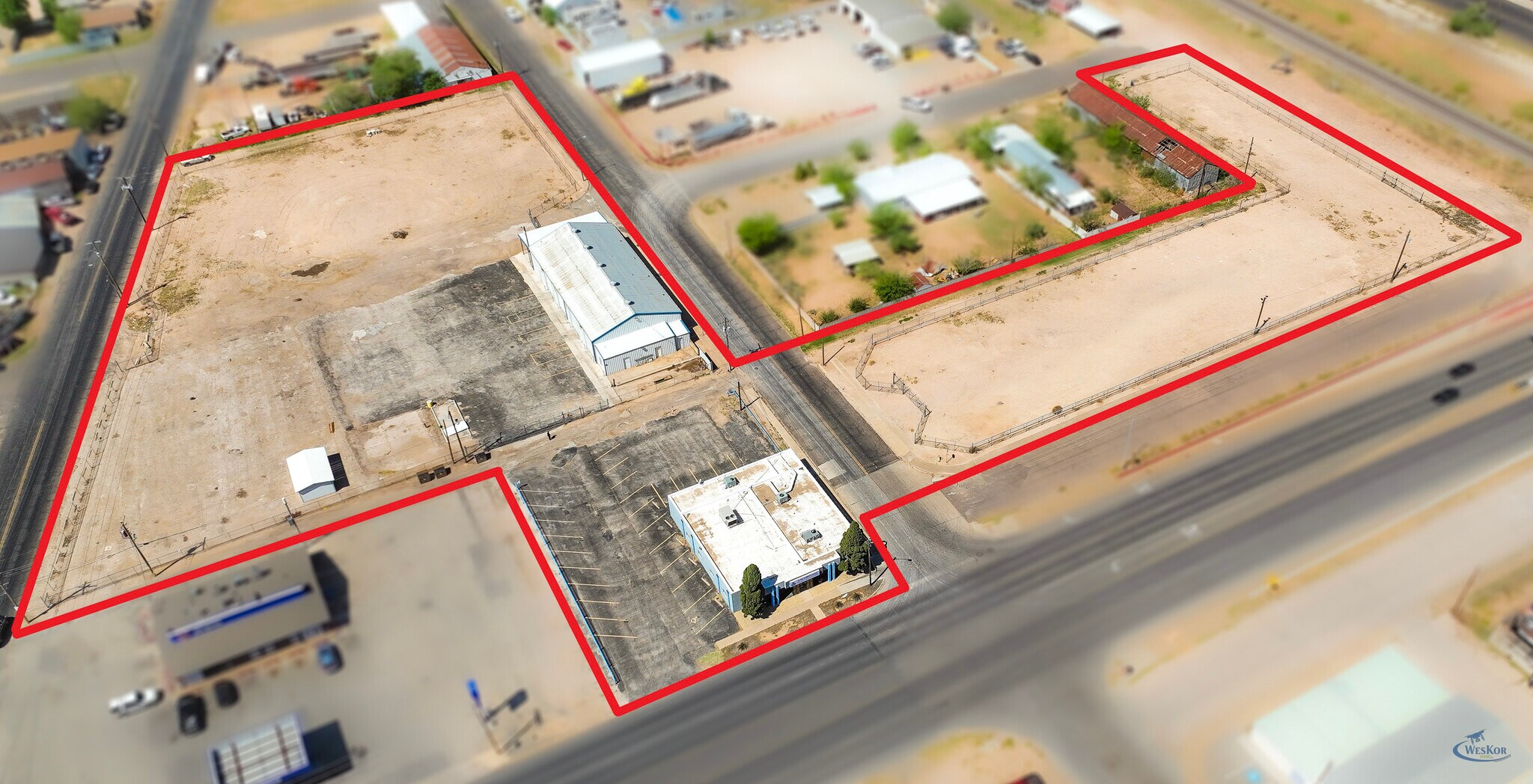 300-305 S Grant Ave, Odessa, TX à vendre Aérien- Image 1 de 1