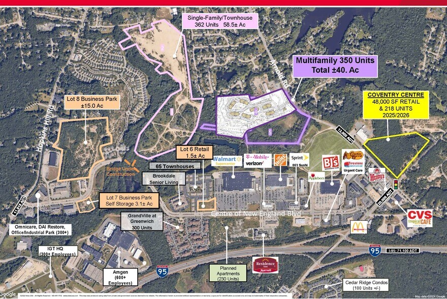 Centre of New England, Coventry, RI à vendre - Photo du bâtiment - Image 3 de 3