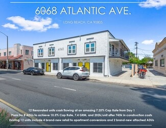 Plus de détails pour 6060-6068 Atlantic Ave, Long Beach, CA - Multi-résidentiel à vendre