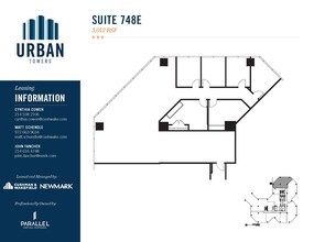 222 W Las Colinas Blvd, Irving, TX for lease Floor Plan- Image 1 of 2