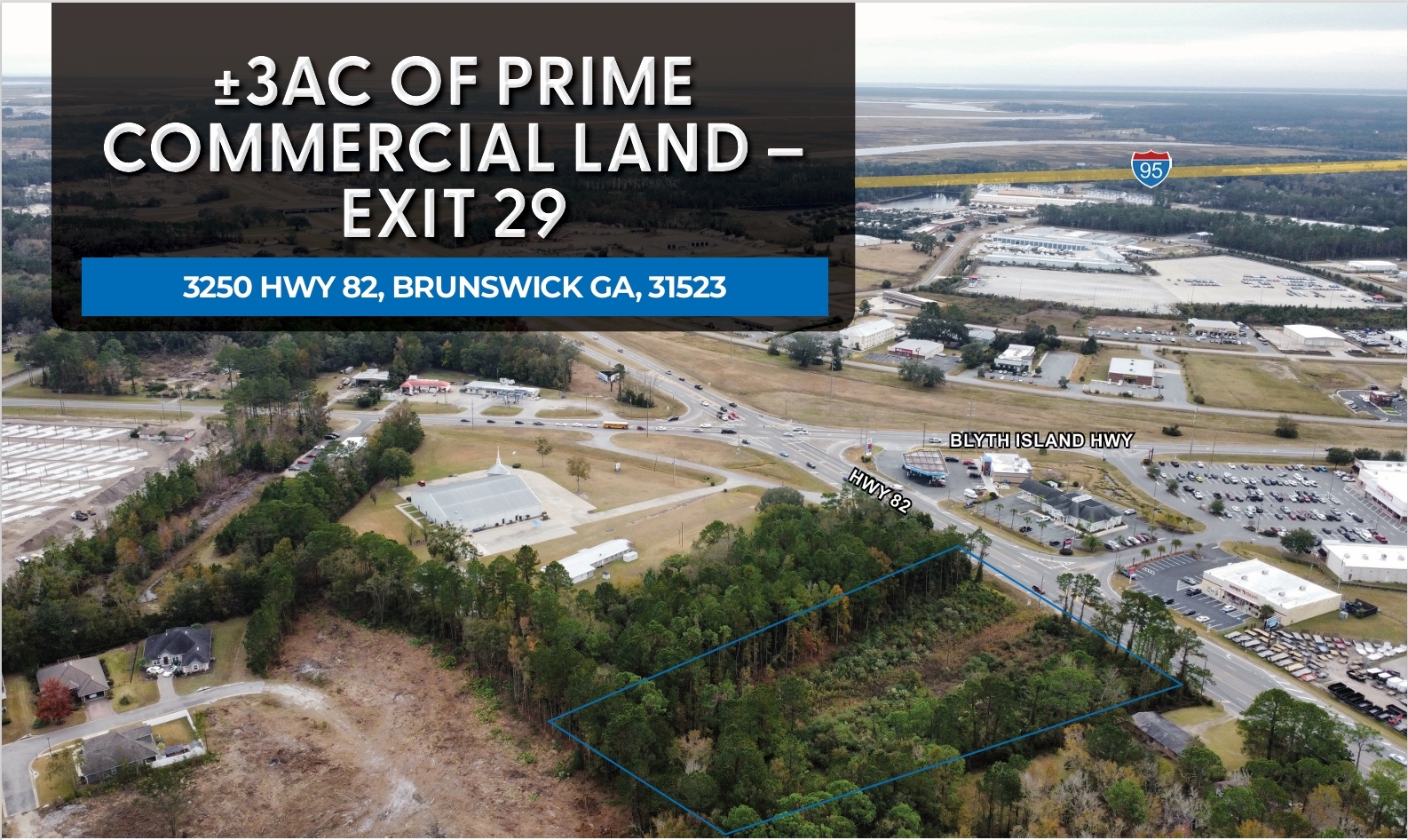 3250 & 3264 US Highway 82, Brunswick, GA for sale Building Photo- Image 1 of 7