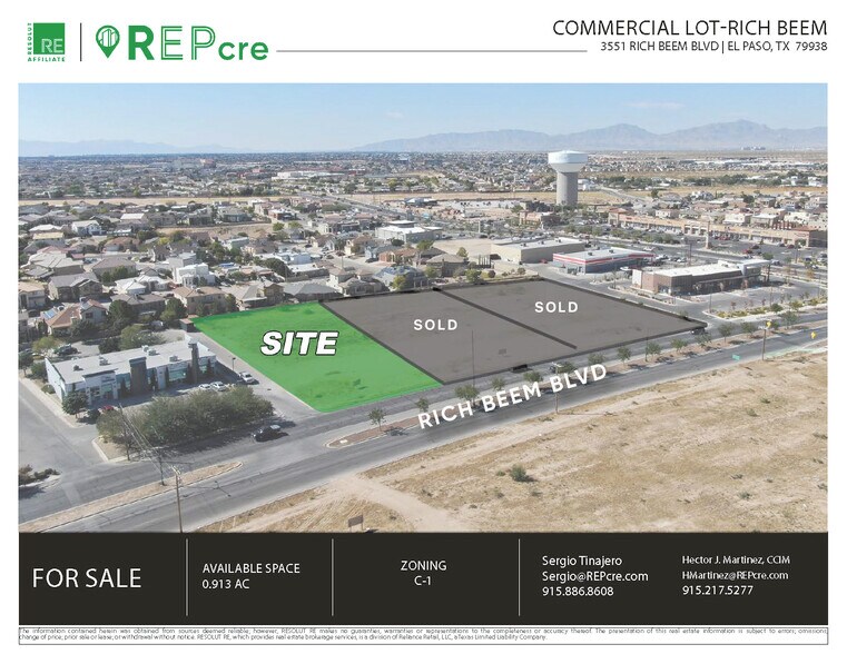 3551 Rich Beem Blvd, El Paso, TX à vendre - Photo du bâtiment - Image 3 de 3