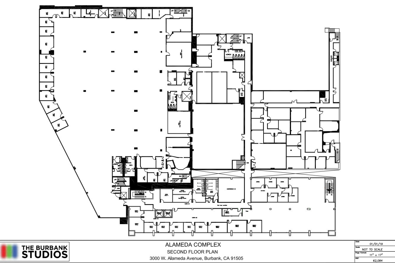 3000 W Alameda Ave, Burbank, CA for lease Floor Plan- Image 1 of 1