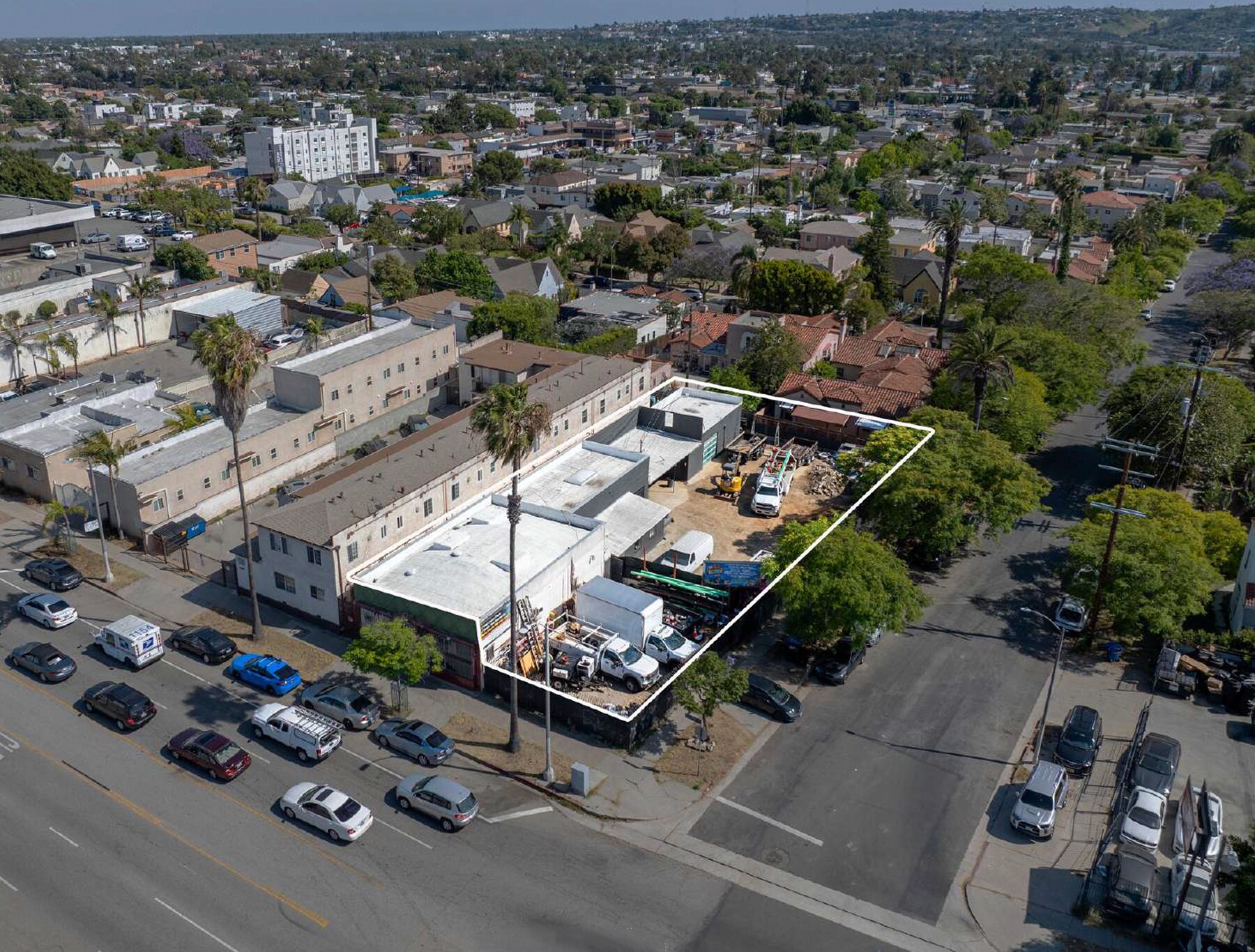 5024-5030 W Washington Blvd, Los Angeles, CA à vendre Aérien- Image 1 de 13
