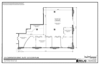 270 Carpenter Dr NE, Sandy Springs, GA à louer Plan d’étage- Image 1 de 1