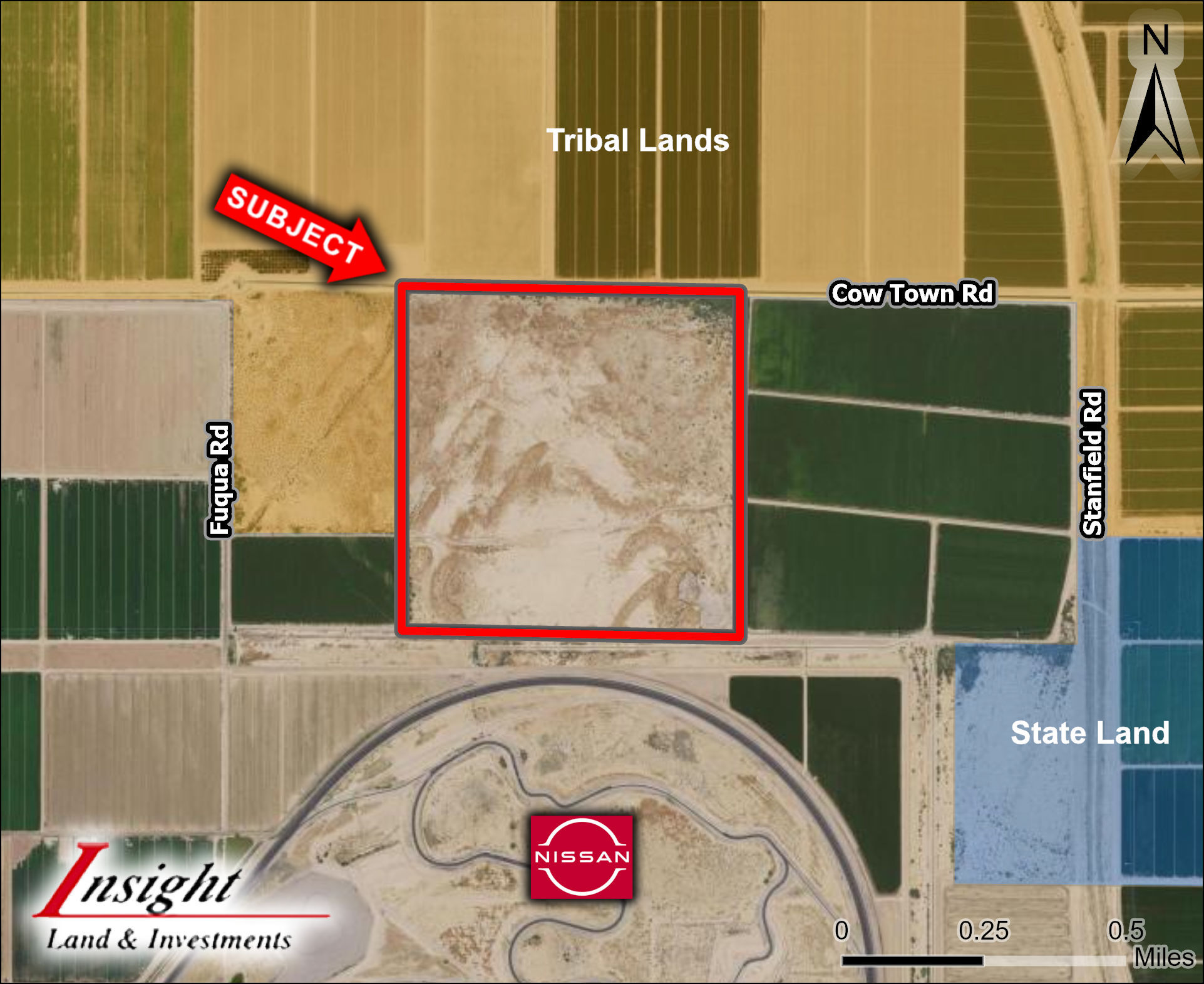 W SWC Cow Town Rd & Stanfield Rd, Stanfield, AZ à vendre Photo du bâtiment- Image 1 de 4