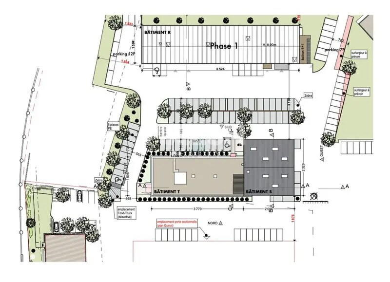 Flex in Neuville-sur-Saône for lease - Site Plan - Image 3 of 11
