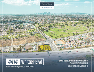 Plus de détails pour 4414 Whittier Blvd, Los Angeles, CA - Terrain à vendre