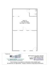 2109-2139 Tapo St, Simi Valley, CA for lease Floor Plan- Image 1 of 1