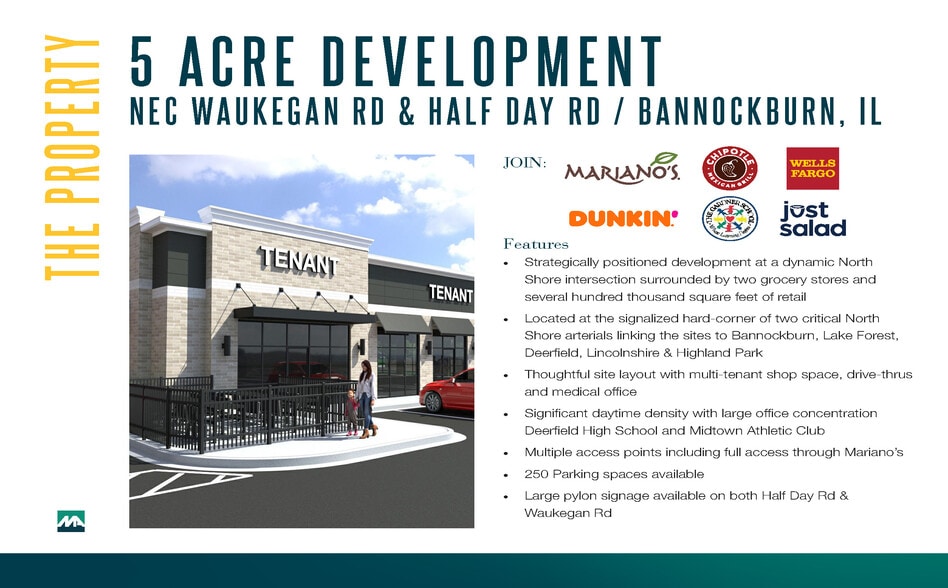 23255 Waukegan Rd, Bannockburn, IL for lease - Other - Image 2 of 5