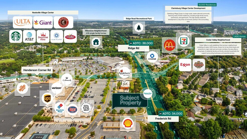 21044 Frederick Rd, Germantown, MD à vendre - Aérien - Image 2 de 2