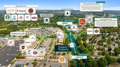 21044 Frederick Rd, Germantown, MD - AÉRIEN  Vue de la carte