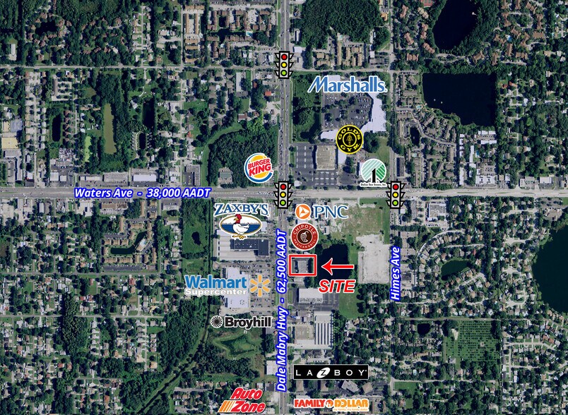 8201-8203 N Dale Mabry Hwy, Tampa, FL à louer - Aérien - Image 3 de 5