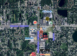 8201-8203 N Dale Mabry Hwy, Tampa, FL - Aerial  map view