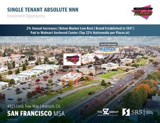 Plus de détails pour 4827 Lone Tree Way, Antioch, CA - Commerce de détail à vendre