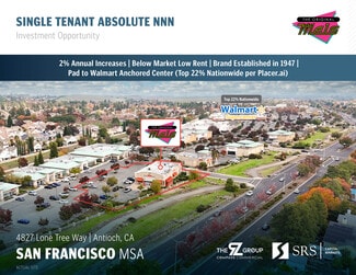 Plus de détails pour 4827 Lone Tree Way, Antioch, CA - Commerce de détail à vendre