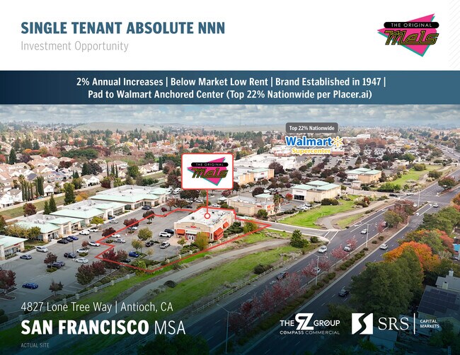 More details for 4827 Lone Tree Way, Antioch, CA - Retail for Sale