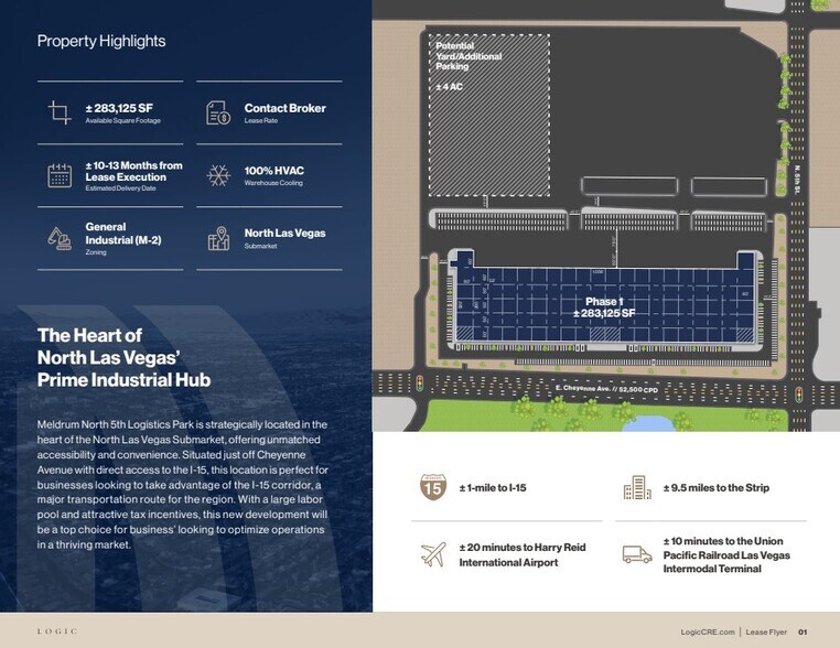 220 Cheyenne Ave., North Las Vegas, NV à louer - Photo du bâtiment - Image 2 de 7