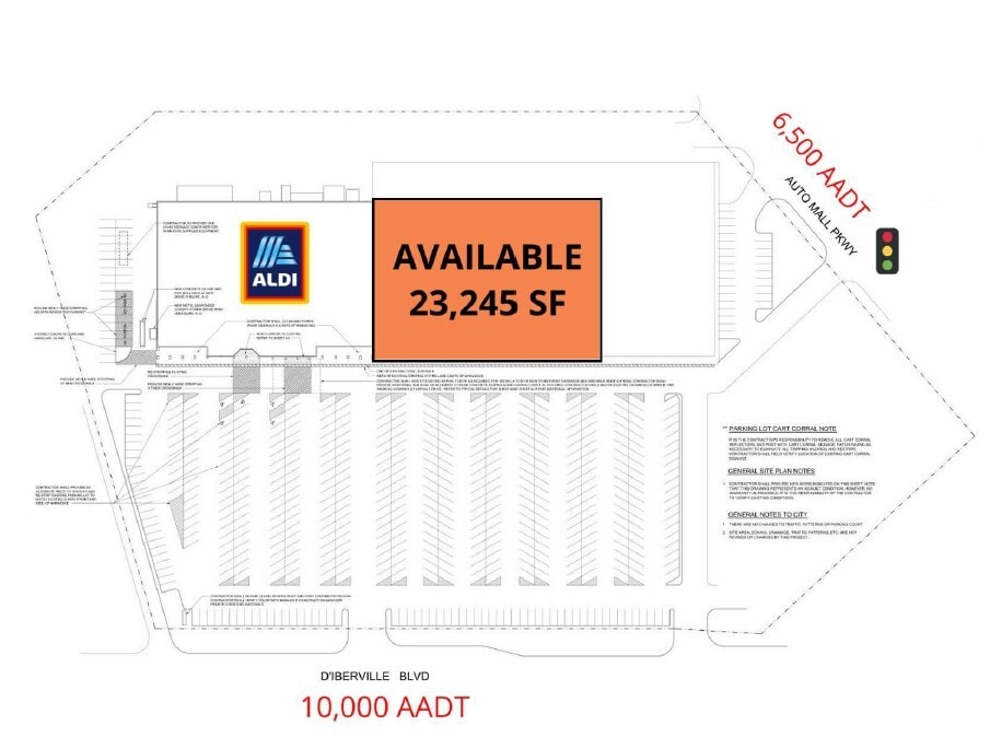 10511 Diberville Blvd, Diberville, MS for lease Site Plan- Image 1 of 1
