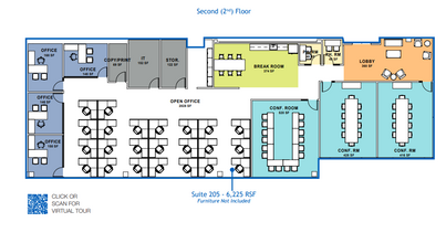 4819 Emperor Blvd, Durham, NC for lease Floor Plan- Image 1 of 2