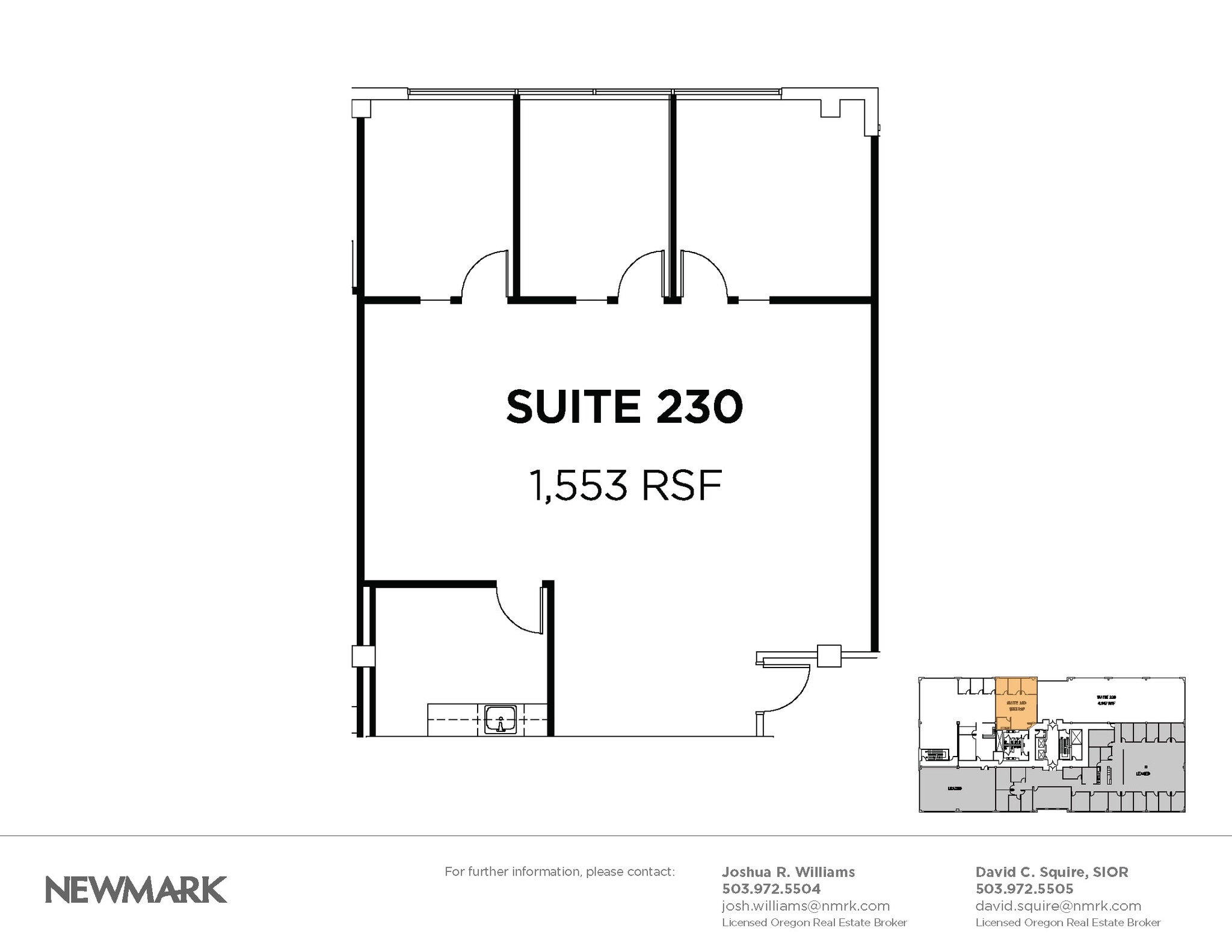 3400 NE John Olsen Ave, Hillsboro, OR à louer Plan d’étage- Image 1 de 1