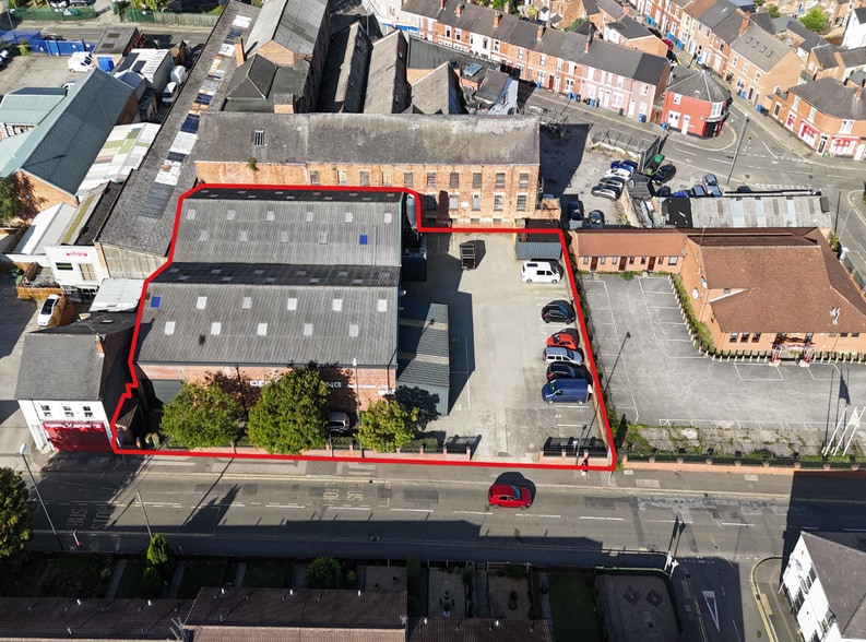 146-148 Abbey St, Derby à vendre - Aérien - Image 3 de 19