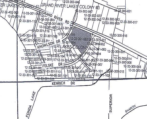 10524 E Grand River Ave, Brighton, MI for lease - Plat Map - Image 2 of 9