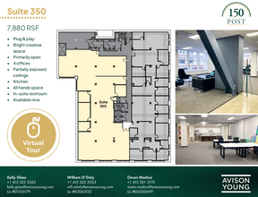 150 Post St, San Francisco, CA for lease Floor Plan- Image 1 of 1