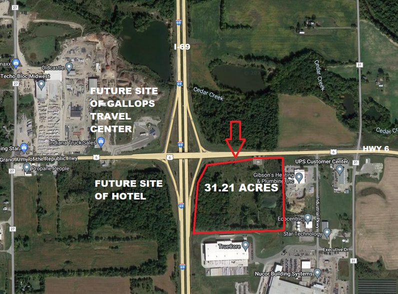 I-69 Interchange at 6 hwy, Waterloo, IN à vendre - Photo du bâtiment - Image 2 de 13