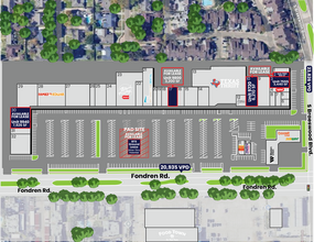 9700-9950 Fondren Rd, Houston, TX for lease Site Plan- Image 1 of 2