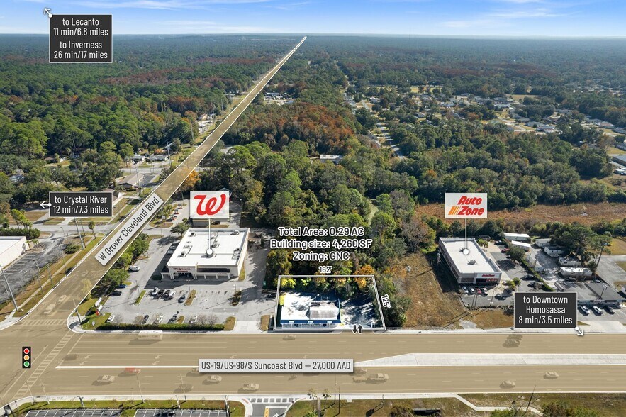 4065 S Suncoast Blvd, Homosassa, FL à louer - Photo du bâtiment - Image 2 de 24