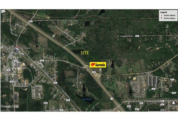 567 Lee Rd, Smiths Station, AL à vendre - Aérien - Image 2 de 3