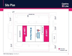 19401-19415 S Dixie Hwy, Miami, FL à louer Plan de site- Image 1 de 1