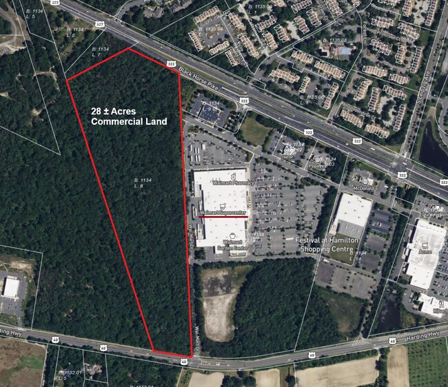 Plus de détails pour 4650 Black Horse Pike, Mays Landing, NJ - Terrain à louer