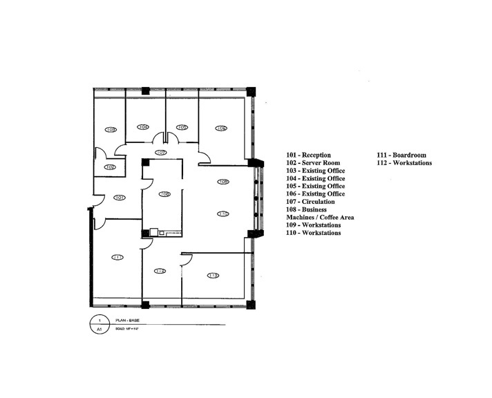 717 7th Ave SW, Calgary, AB à louer Plan d’étage- Image 1 de 1