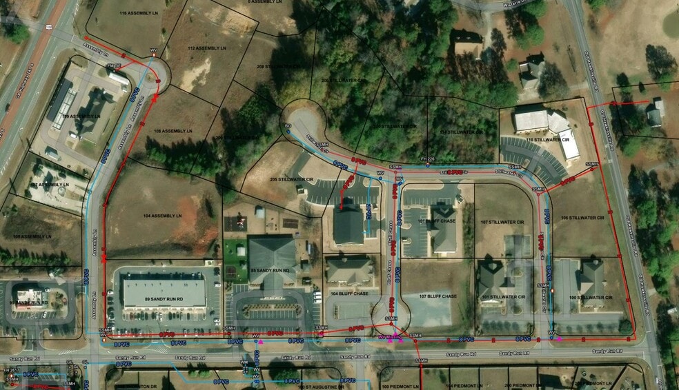 114-208 Stillwater Cir, Bonaire, GA for sale - Site Plan - Image 2 of 2