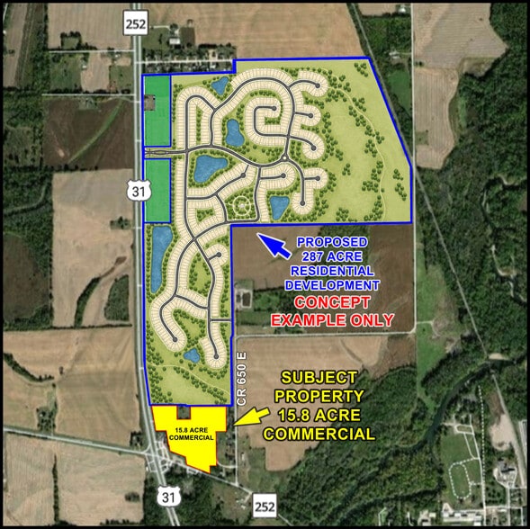 US 31 & State Road 252, Edinburgh, IN for sale - Building Photo - Image 2 of 6