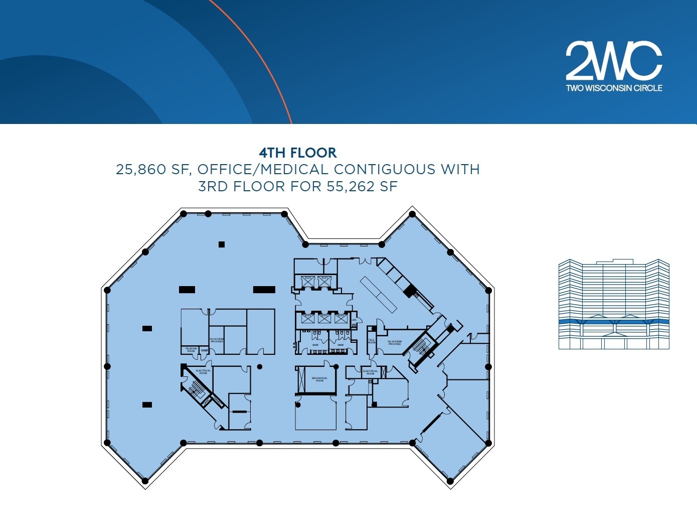 2 Wisconsin Cir, Chevy Chase, MD for lease Floor Plan- Image 1 of 1