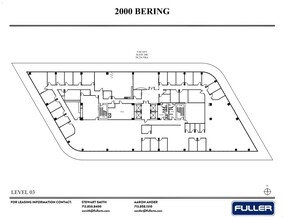 2000 Bering Dr, Houston, TX for lease Floor Plan- Image 1 of 12