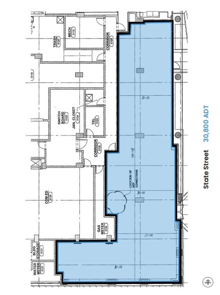 520 S State St, Chicago, IL à louer - Plan d’étage - Image 2 de 2