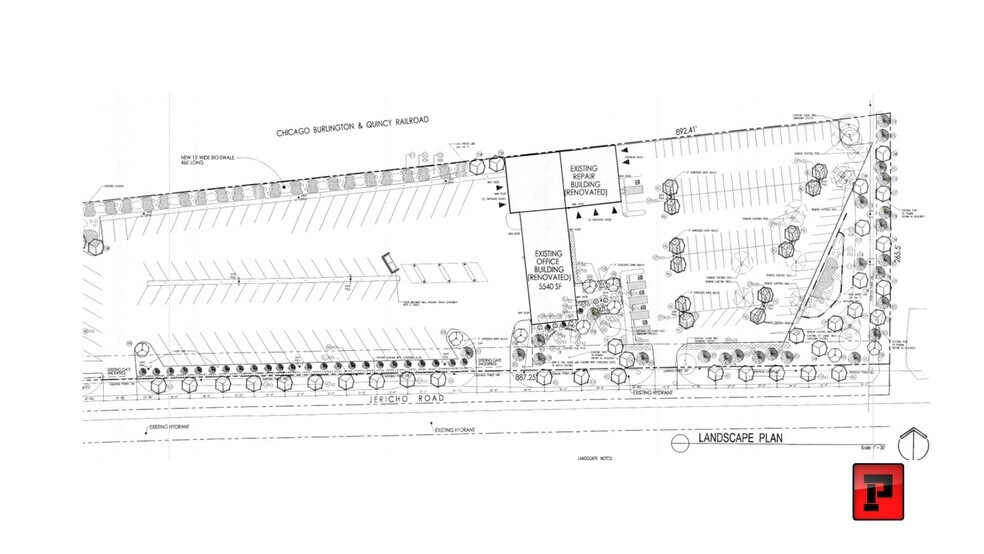 1019 Jericho Rd, Aurora, IL for sale - Site Plan - Image 3 of 3