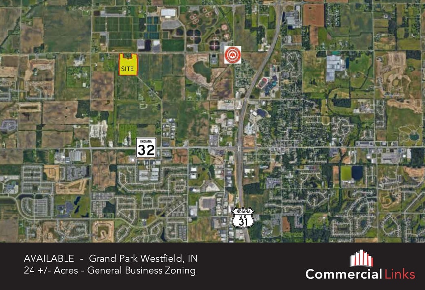 186th, Westfield, IN à vendre - Aérien - Image 2 de 3