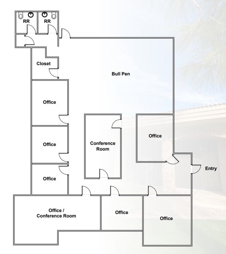 460 S Greenfield Rd, Mesa, AZ for lease Floor Plan- Image 1 of 1