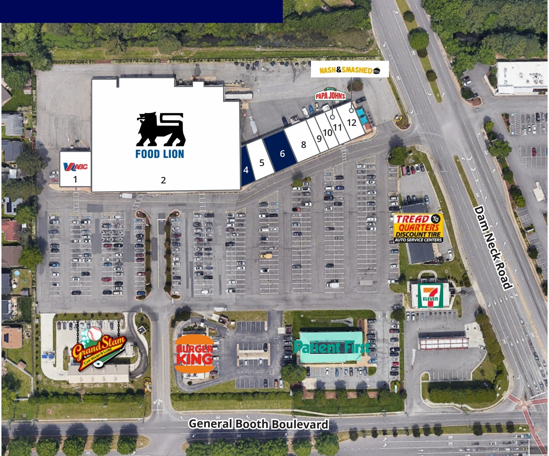 1615 General Booth Blvd, Virginia Beach, VA for lease Site Plan- Image 1 of 1