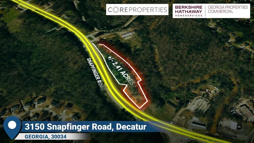 3150 Snapfinger Rd, Decatur, GA à vendre - Vidéo sur l’inscription commerciale - Image 2 de 24