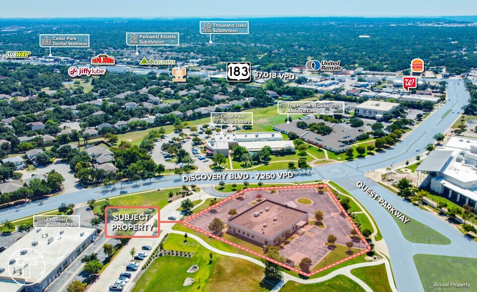 900 Quest Blvd, Cedar Park, TX à louer - Photo du bâtiment - Image 3 de 17