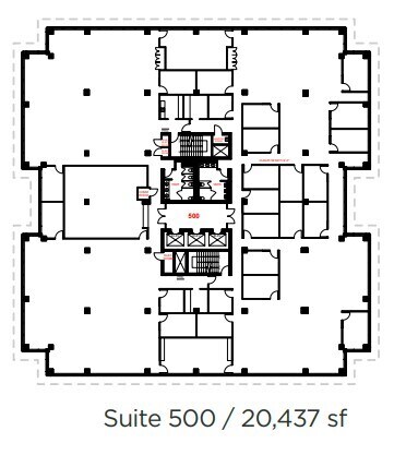 2020 Winston Park Dr, Oakville, ON for lease Floor Plan- Image 1 of 1