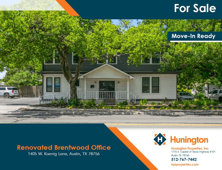 1405 W Koenig Ln, Austin, TX for sale - Building Photo - Image 1 of 1