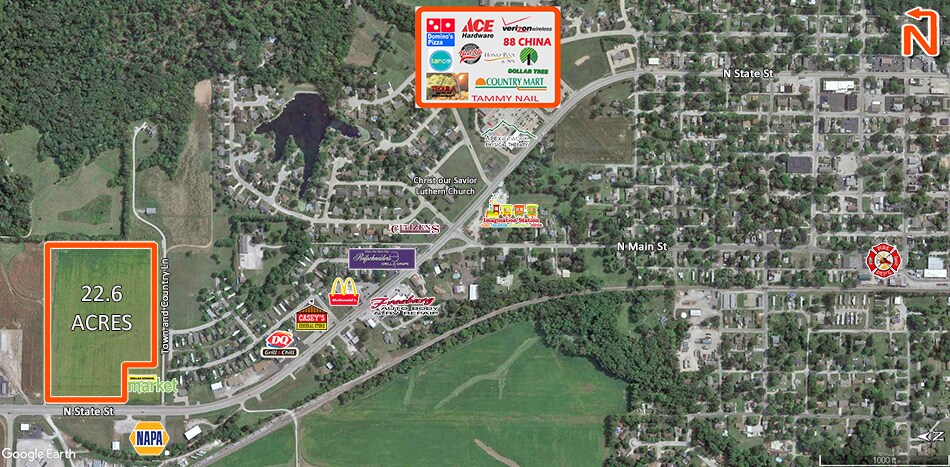 North State Street Route 15, Freeburg, IL for sale - Building Photo - Image 3 of 3